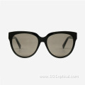 Round Acetate Women's Sunglasses